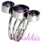 sterling silver finger ring - click here for large view