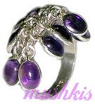 sterling silver finger ring - click here for large view
