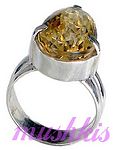 sterling silver finger ring - click here for large view