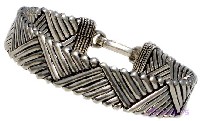 Indian ethnic tribal bracelet - click here for large view