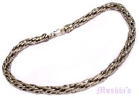 Indian ethnic tribal necklace - click here for large view