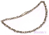 Indian ethnic tribal necklace - click here for large view