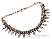 Indian ethnic tribal necklace - click here for large view