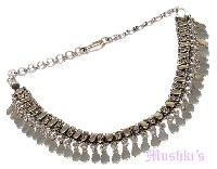 Indian ethnic tribal necklace - click here for large view