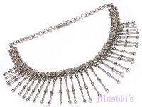 Indian ethnic tribal necklace - click here for large view