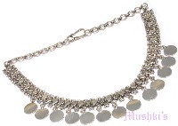 Indian ethnic tribal necklace - click here for large view