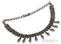 Indian ethnic tribal necklace - click here for large view