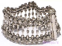 Indian ethnic tribal necklace - click here for large view