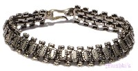 Indian ethnic tribal necklace - click here for large view