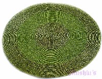 Round Tea Coaster - click here for large view