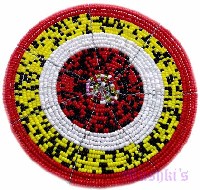 Round Tea Coaster - click here for large view