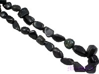 Triangular Black agates - click here for large view