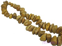 Irregular discs  camel agate - click here for large view