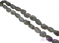 Irregular triangle  smoky agate - click here for large view