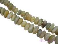 Irregular discs citrine agate - click here for large view