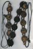 Double Row Horn Beaded Belt - click here for large view