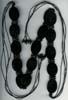 Three Row Horn  Beaded Belt - click here for large view