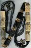 Three Row Horn  Beaded Belt - click here for large view
