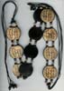 Double Row Horn Beaded Belt - click here for large view