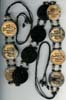 Double Row Horn Beaded Belt - click here for large view