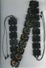 Double Row Horn Beaded Belt - click here for large view