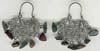 Filigree Earring Multy Color Beaded Earring - click here for large view
