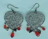 Beaded Filigree Earring - click here for large view