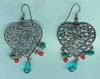 Beaded Filigree Earring - click here for large view
