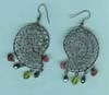 Beaded Filigree Earring - click here for large view