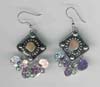Filigree Agate Earring - click here for large view