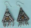 Filigree Agate Earring - click here for large view