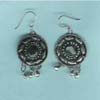 Filigree Agate Earring - click here for large view