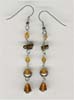 Topaz  Beaded Earring - click here for large view