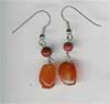 Agate Beaded Earring - click here for large view