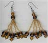 Topaz Beaded Earring - click here for large view
