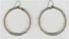 Crystal Beaded Hoop Earring - click here for large view
