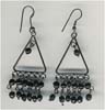Beaded Wire Filigree Earring - click here for large view