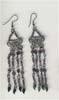 Four Row Amy Beaded Filigree Earring - click here for large view