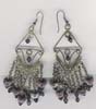 Multy Row Amy Beaded Filigree Earring - click here for large view