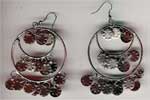 Round Filigree Earring - click here for large view