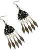 Designer beaded earring - click here for large view