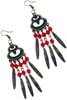 Designer beaded earring - click here for large view