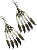 Designer beaded earring - click here for large view