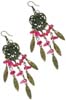 Designer beaded earring - click here for large view