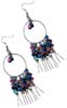 Designer beaded earring - click here for large view