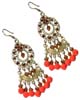 Designer beaded earring - click here for large view