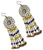 Designer beaded earring - click here for large view