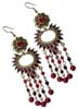 Designer beaded earring - click here for large view