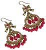 Designer beaded earring - click here for large view
