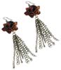 Designer beaded earring - click here for large view